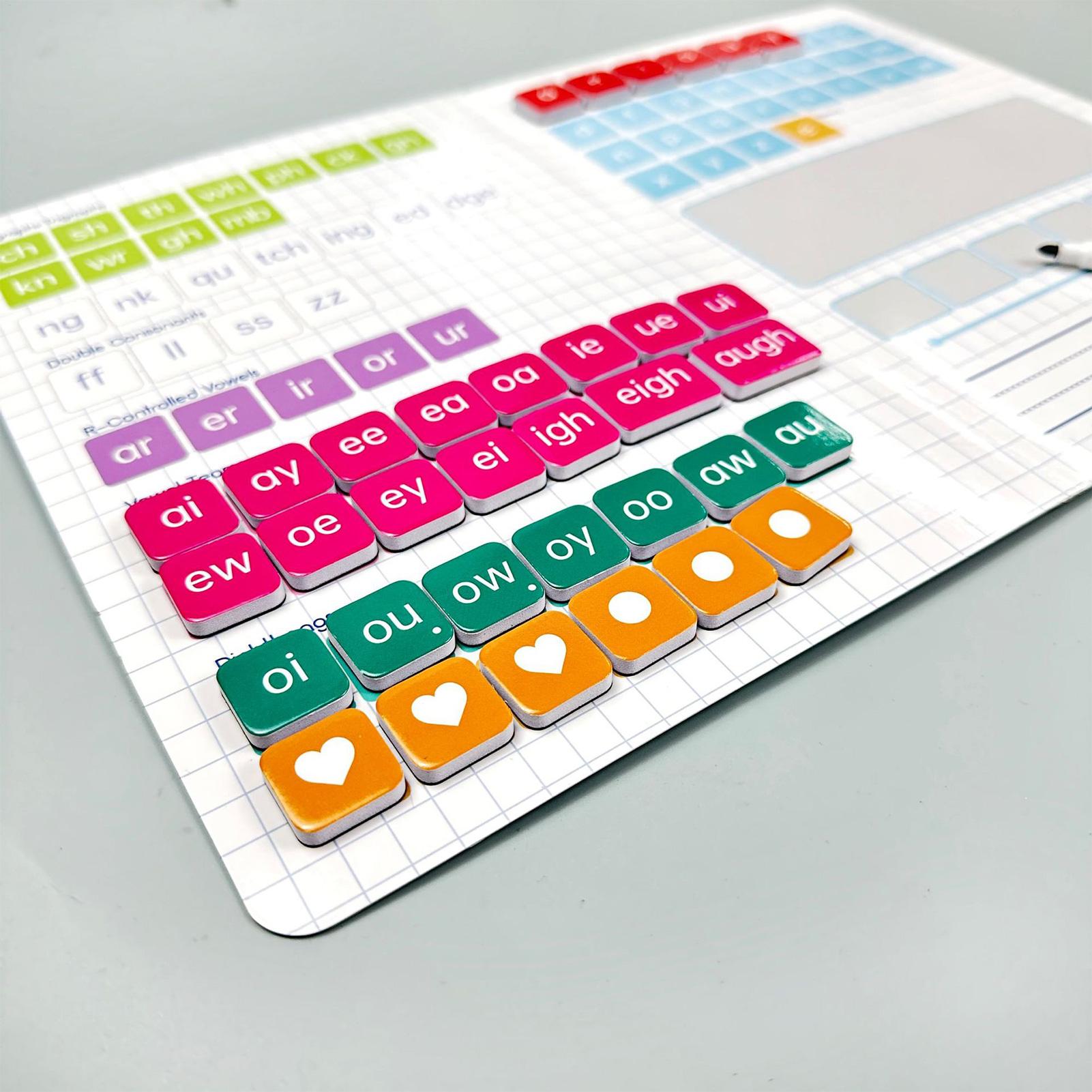 Kids Educational Game - Letter Tiles For Phonics And Spelling