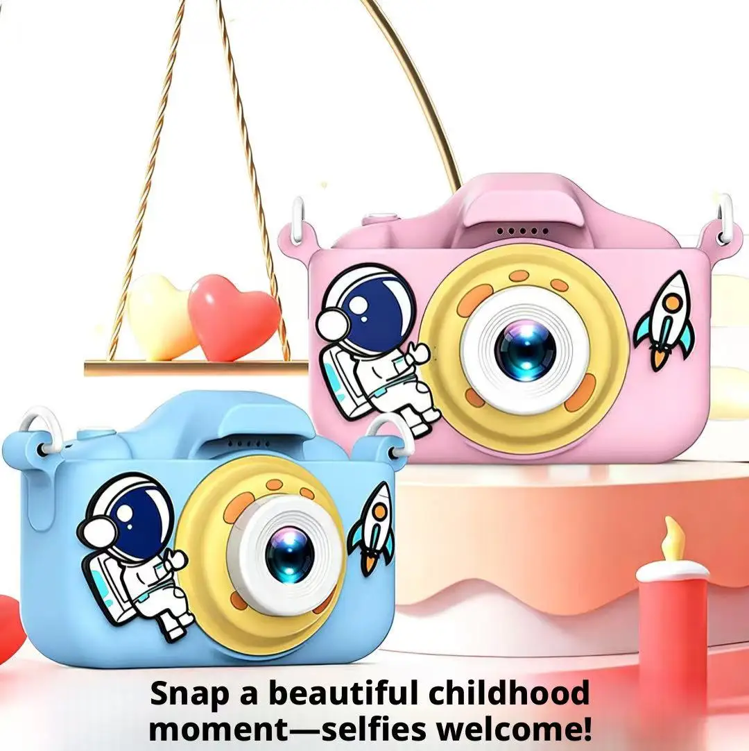 Kids Camera HD Dual Lens 1080P - đánh giá và giá Kids Educational Videos