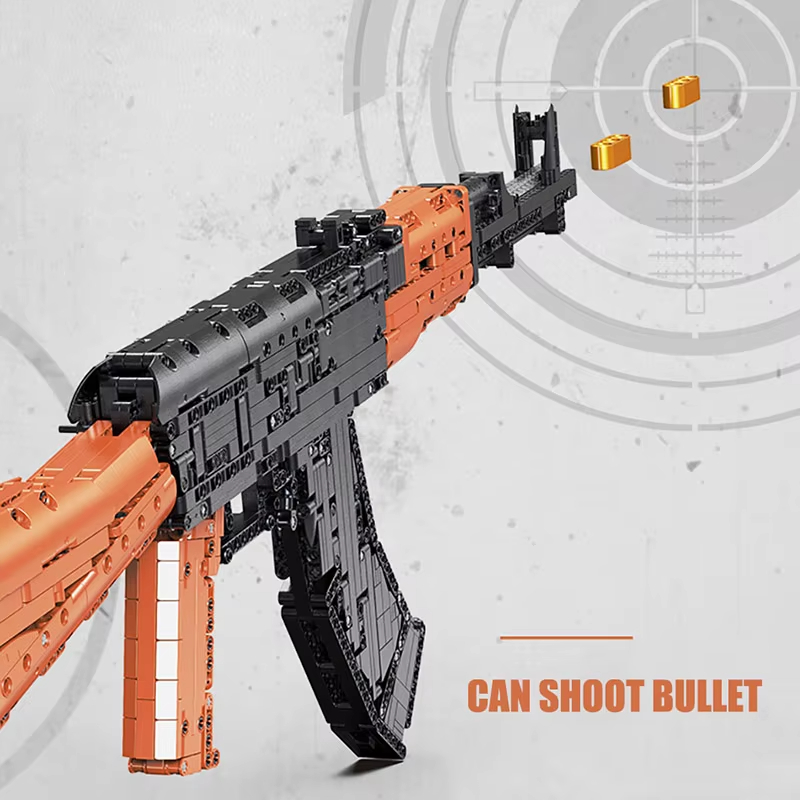 1423pcs Assault Rifle AK47 Bui - đánh giá và giá Kids Educational Game