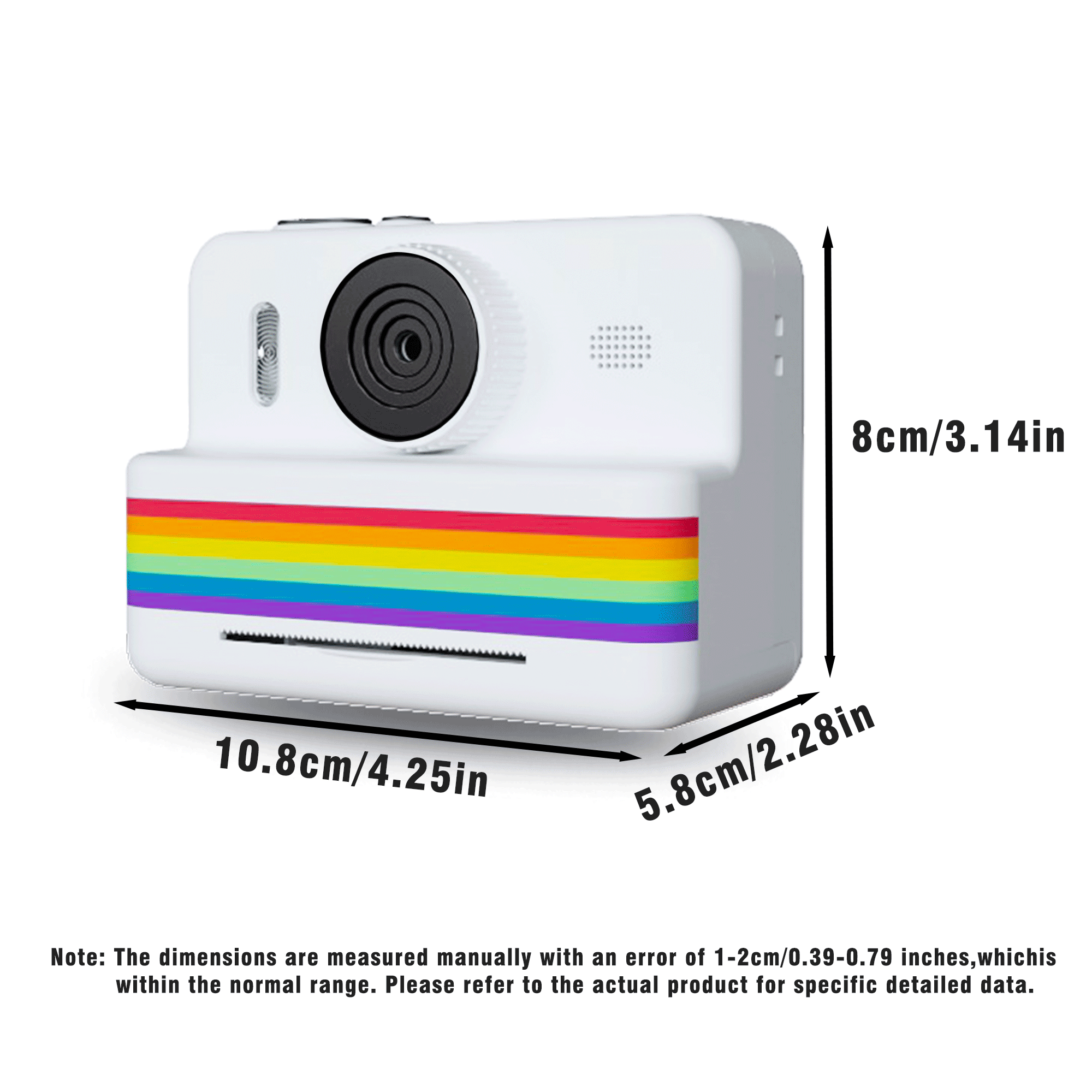 2.8 Inch Instant Print Camera, - đánh giá và giá Kids Educational Videos