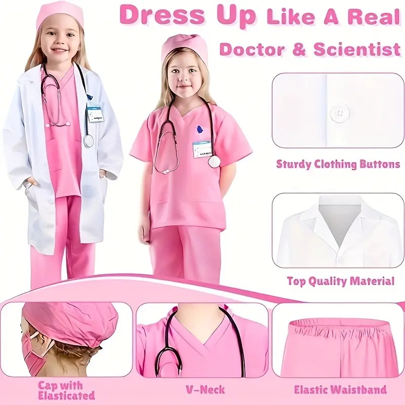 Kids Top+Pants+Coat+Accessorie - đánh giá và giá Kids Doctor Education