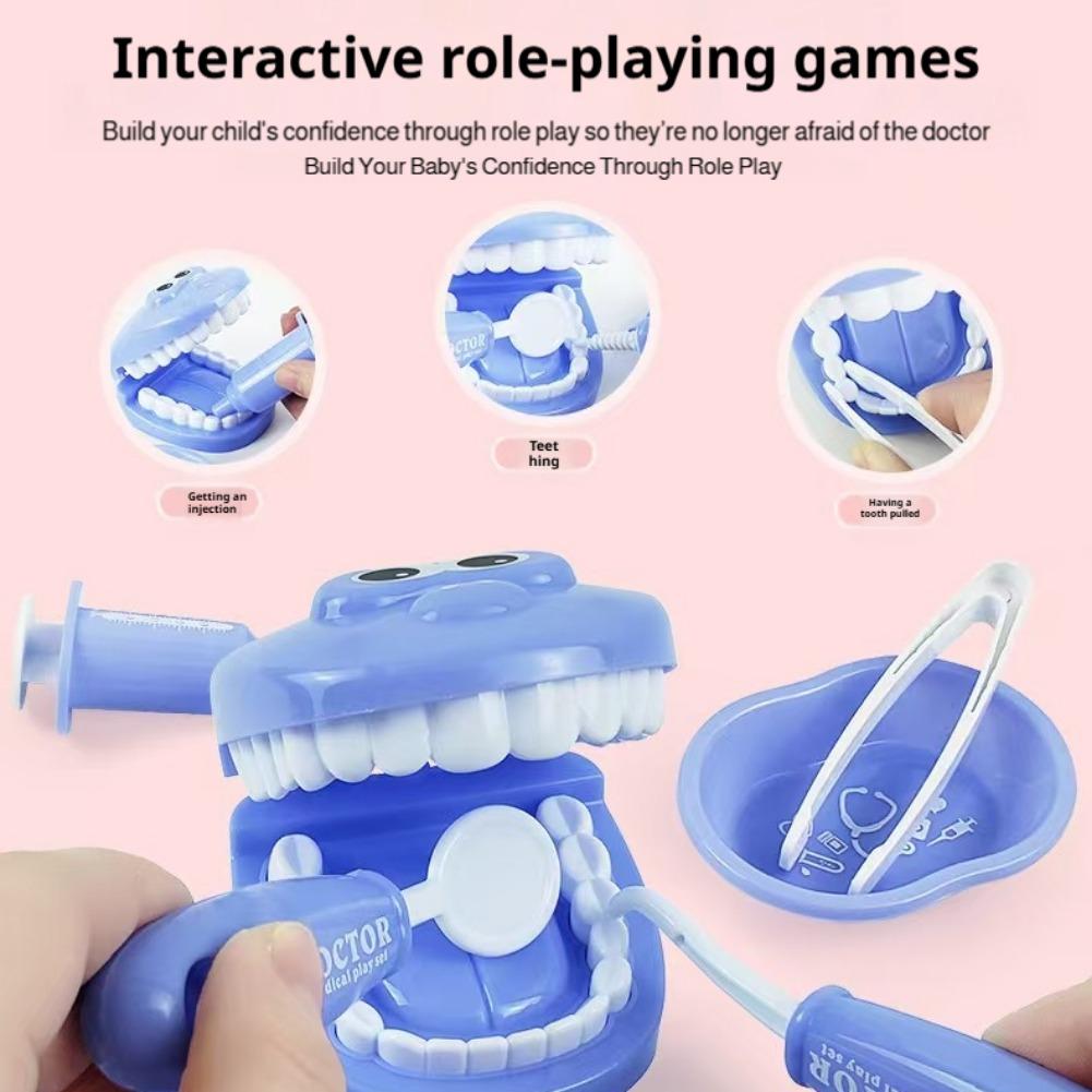 Kids Dentist Toy Kit Simulatio - đánh giá và giá Kids Doctor Education