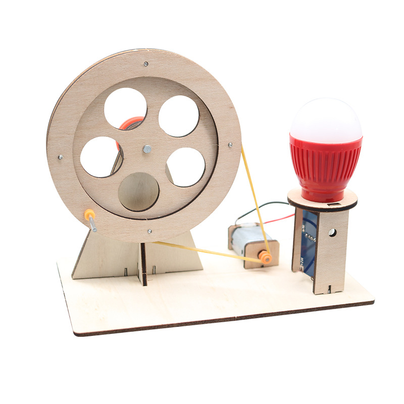 Mini DIY Hand Crank Generator  - đánh giá và giá Kids Doctor Education