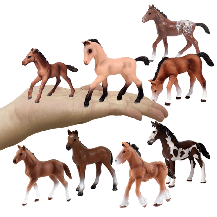 Horse Figurine Farm Animals Po - đánh giá và giá Kids Educational Game