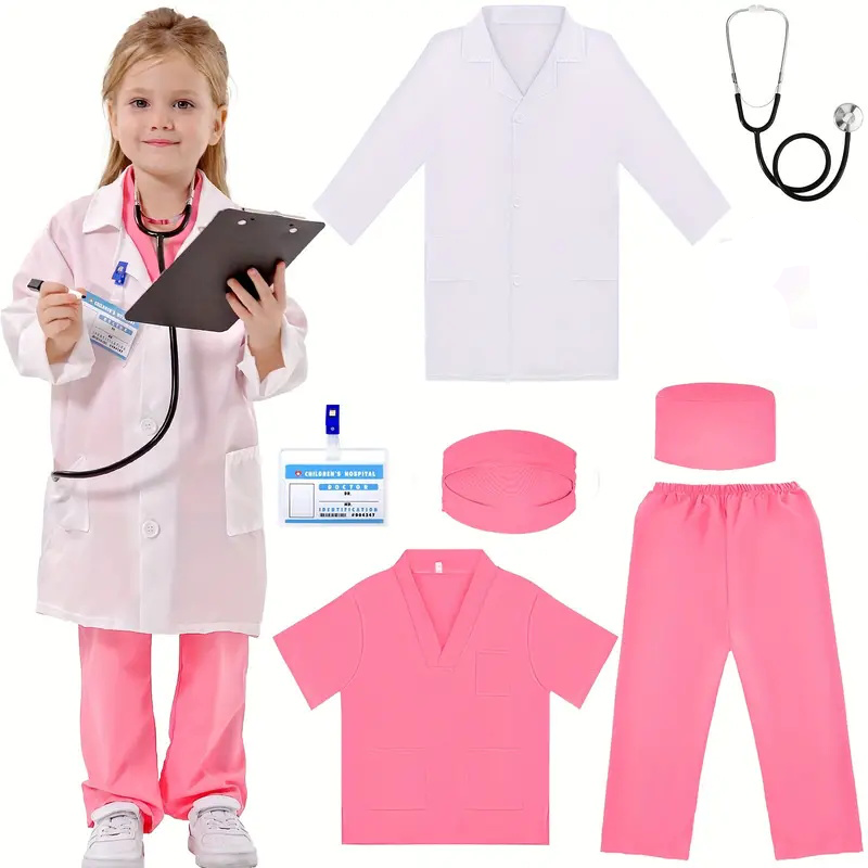 7PCS Kids Doctor Nurse Cosplay - đánh giá và giá Kids Doctor Education