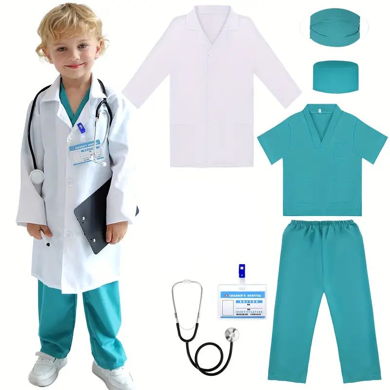 7PCS Kids Doctor Nurse Cosplay - đánh giá và giá Kids Doctor Education
