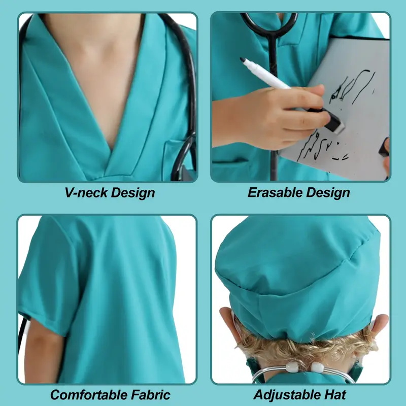 7PCS Kids Doctor Nurse Cosplay - đánh giá và giá Kids Doctor Education