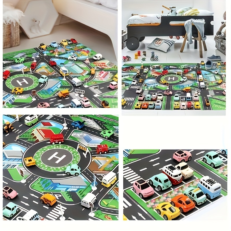 1pc, City Traffic Play Mat, La - đánh giá và giá Kids Educational Game
