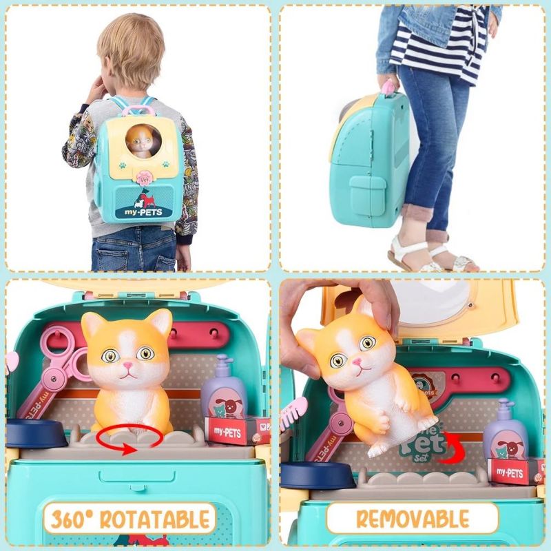 Pet Care Play Set Dog Grooming - đánh giá và giá Kids Doctor Education
