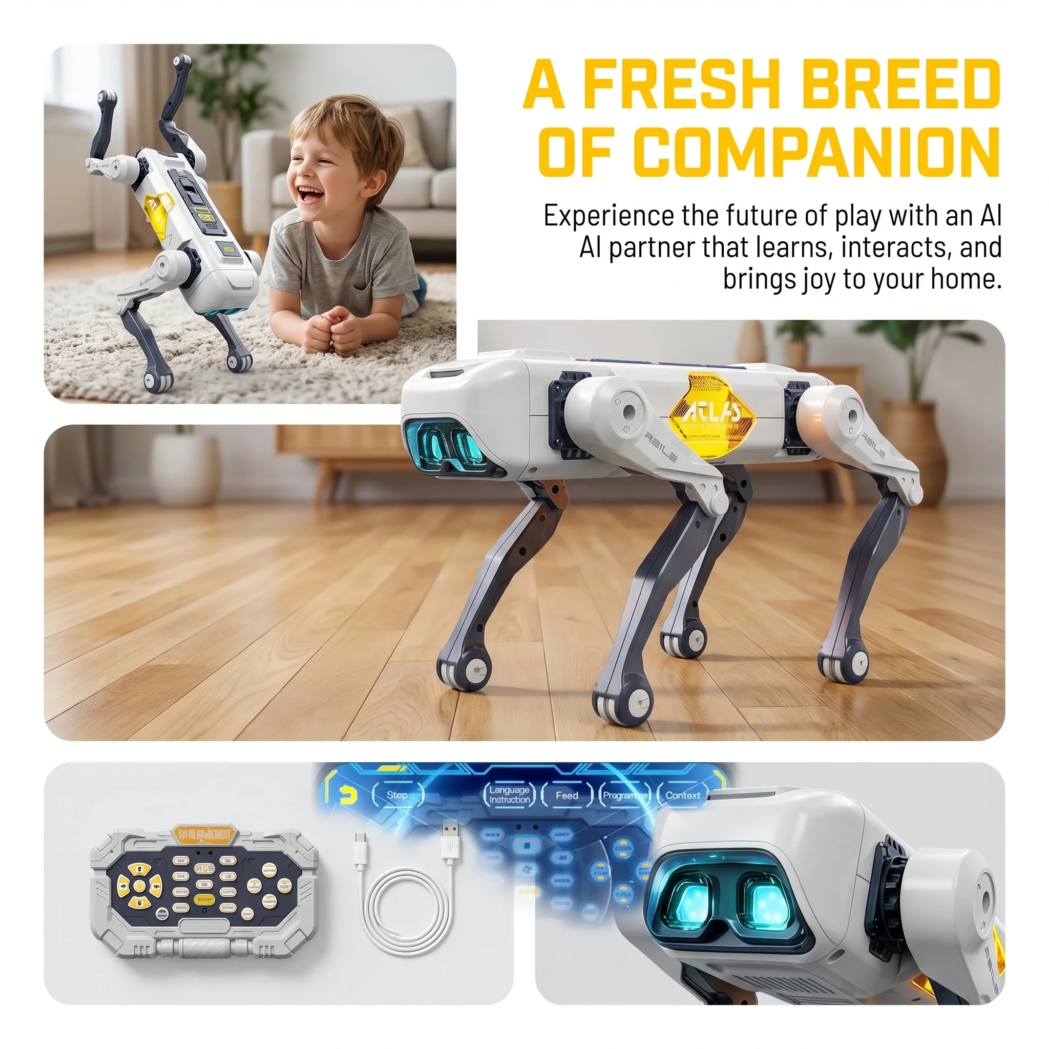AI Smart Robot Dog, Voice & AP - đánh giá và giá Kids Educational Game