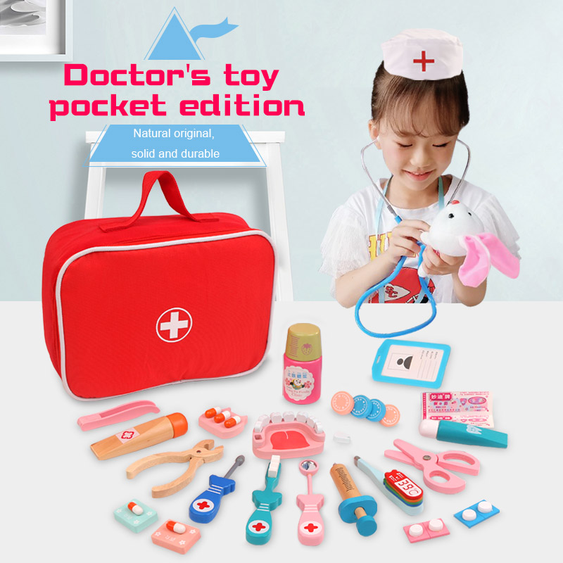 Pretend Play Doctor Toys Woode - đánh giá và giá Kids Doctor Education